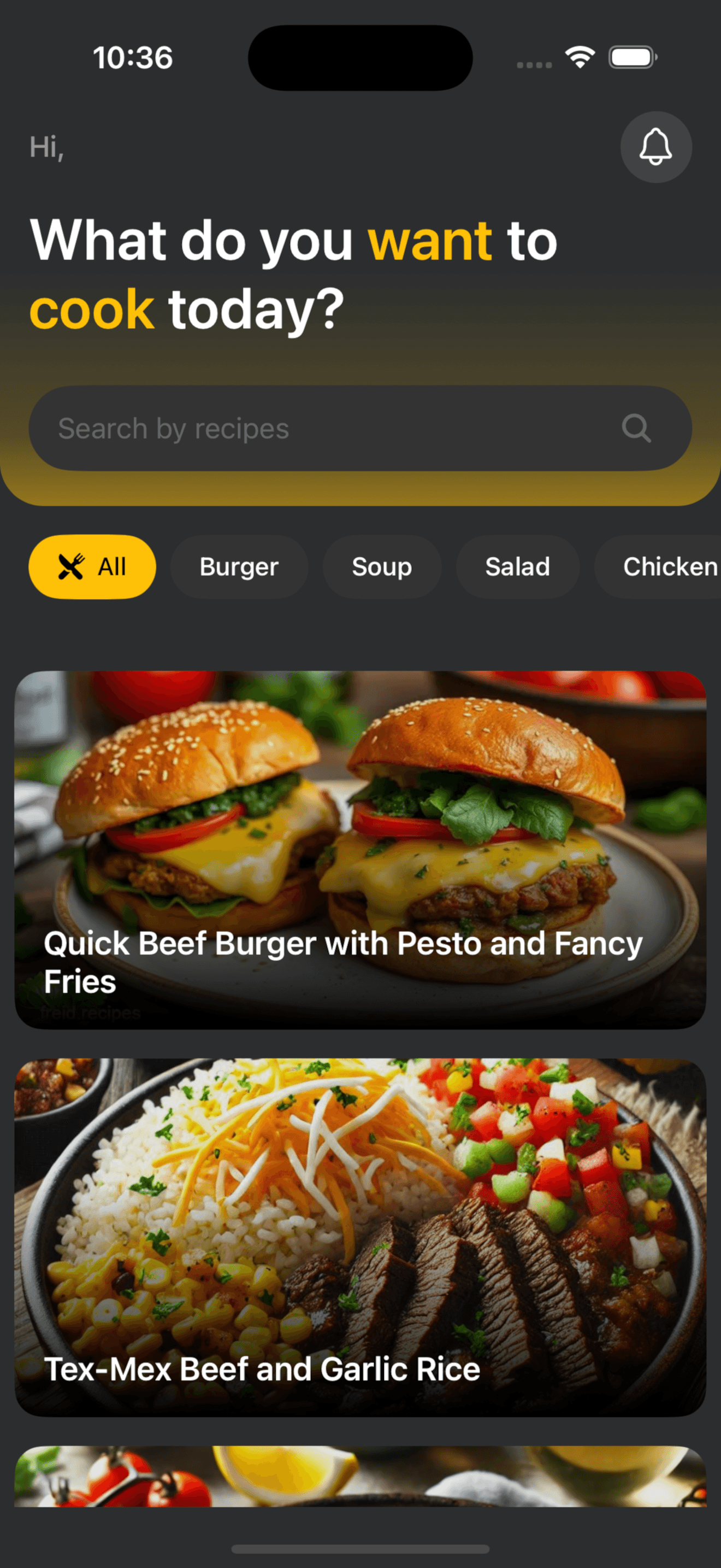 Recipe App Preview